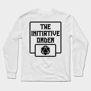 TIO Black Logo Long Sleeve T-Shirt